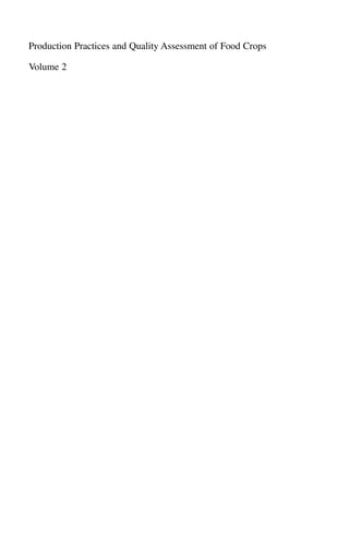 Production Practices and Quality Assessment of Food Crops Ramdane Dris ...