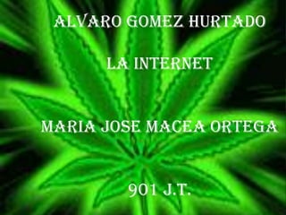 ALVARO GOMEZ HURTADO

      LA INTERNET


MARIA JOSE MACEA ORTEGA


        901 J.T.
 