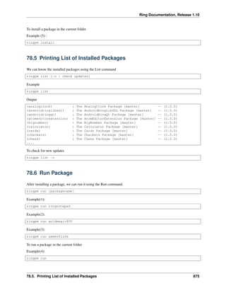 Cmd Ring Code The Ring programming language version 1.10 book - Part 91 of 212 | PDF