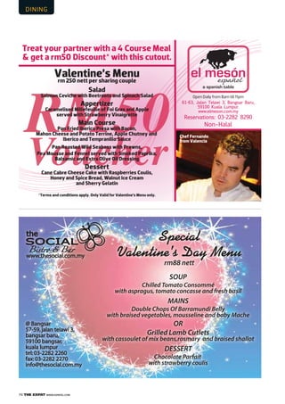 70 THE EXPAT WWW.EXPATKL.COM
 