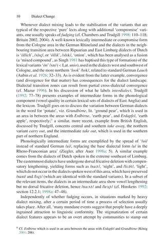 Dialect Change Convergence And Divergence In European Languages Peter ...