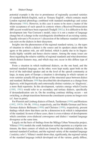 Dialect Change Convergence And Divergence In European Languages Peter ...