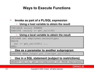 plsql les02 | PPT