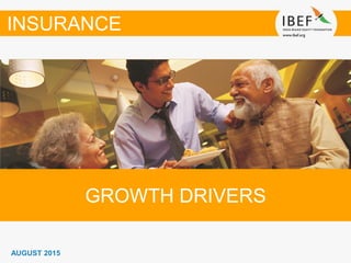 GROWTH DRIVERS
INSURANCE
AUGUST 2015
 