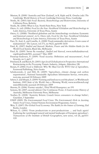 Food Security Nutrition And Sustainability Geoffrey Lawrence | PDF