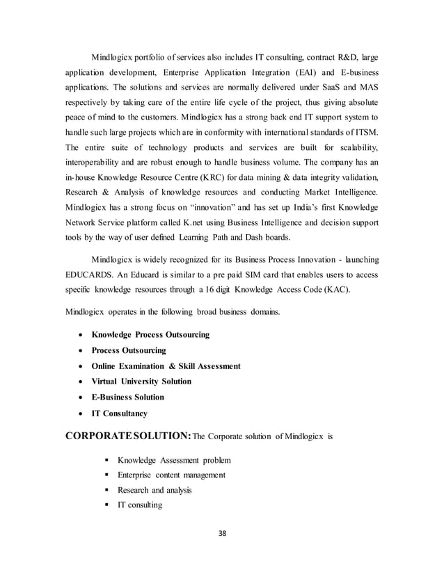MBA Final Year Project DOCX Human Resources Business
