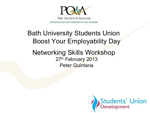 Networking Skills Bath Uni 130227