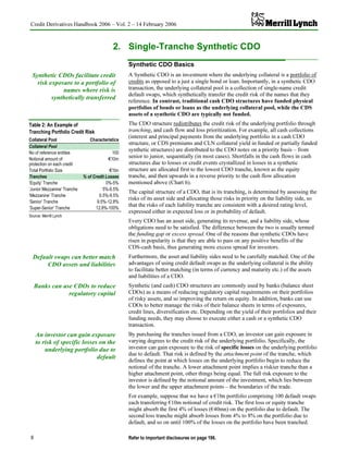 Credit Derivatives Handbook Volume 2 Merrill Lynch | PDF