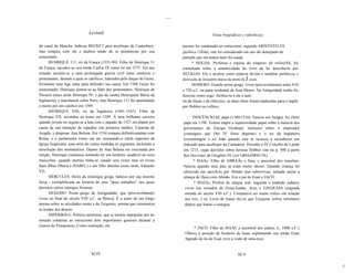 .....


                               Leviatã                                                                  Notas biográficas e referências

do canal da Mancha. Indicou BECKET para arcebispo de Canterbury,                    mesmo foi condenado ao ostracismo; segundo ARISTÓTELES
mas rompeu com ele e acabou tendo de se penitenciar por seu                         (política 1284a), este foi considerado um uso tão deturpado da
assassinato.                                                                        punição que ela nunca mais foi usada.
      HENRIQUE 111, rei da França (1551-89). Filho de Henrique 11                         * HOLDA. Profetisa e esposa do roupeiro do reiJoslAS, foi
da França, sucedeu ao seu irmão Carlos IX como rei em 1575. Em seu                  consultada sobre a autenticidade do livro da lei descoberto por
reinado assistiu-se a uma prolongada guerra civil entre católicos e                 HELKIAS. Ela o aceitou como palavra divina e também profetizou a
protestantes, durante a qual os católicos, liderados pelo duque de Guise,           destruição de Jerusalém depois da morte de   J osias.
formaram uma liga santa para defender sua causa. Em 1588 Guise foi                        HOMERO. Grande poeta grego, viveu (provavelmente) entre 810
assassinado; Henrique juntou-se ao líder dos protestantes, Henrique de              e 730 a.C. na parte ocidental da Ásia Menor. Na Antiguidade tardia foi
Navarra (mais tarde Henrique IV, e pai da rainha Henriqueta Maria da                descrito como cego. Atribui-se a ele a auto
Inglaterra), e marcharam sobre Paris, mas Henrique 111 foi apunhalado               ria da llíada e da Odisséia; as duas obras foram traduzidas para o inglês
e morto por um católico em 1589.                                                    por Hobbes na velhice.
      HENRIQUE VIII, rei da Inglaterra (1491-1547). Filho de
Henrique VII, ascendeu ao trono em 1509. A uma brilhante carreira                        INOCÊNCIO III, papa (1160-1216). Nasceu em Anagni, foi eleito
quando jovem rei seguiu-se a luta com o papado de 1527 em diante por                papa em 1198. Tentou impor a superioridade papal sobre a maioria dos
causa de sua intenção de repudiar sua primeira mulher, Catarina de                  governantes da Europa Ocidenal, inclusive sobre o imperador
Aragão, e desposar Ana Bolena. Em 1534 rompeu definitivamente com                   (conseguiu que Oto IV fosse deposto) e o rei da Inglaterra
Roma, e o parlamento votou um ato nomeando-o chefe supremo da                       (excomungou o rei João quando este se recusou a reconhecer seu
Igreja Anglicana; uma série de outras medidas se seguiram, incluindo a              indicado para arcebispo da Cantuária). Presidiu o IV Concílio de Latrão
dissolução dos monastérios. Depois de Ana Bolena ser executada por                  em 1215, cujas decisões sobre heresia Hobbes cita na p. 508 a partir
traição, Henrique continuou tentando ter um herdeiro saudável do sexo               dos Decretais de Gregório IX (ver GREGÓRIO IX).
masculino; quando morreu tinha-se casado seis vezes mas só tivera                         * ISAAc. Filho de ABRAÃo e Sara, e ancestral dos israelitas.
duas filhas (Maria e ISABEL) e um filho doentio (mais tarde, Eduardo                Nasceu quando seus pais já eram muito idosos. Quando criança foi
VI).                                                                                oferecido em sacrifício por Abraão mas sobreviveu, selando assim a
      HÉRCULES. Herói da mitologia grega, famoso por sua enorme                     aliança de Deus com Abraão. Era o pai de Esaú e JACÓ.
força - exemplificada na história de seus "doze trabalhos" nos quais                      * ISAÍAs. Profeta de sangue real, segundo a tradição judaica,
derrotou vários inimigos bizarros.                                                   viveu nos reinados de Ozias,Joatão, Acaz e EZEQUIAS (segunda
      HESíODO. Poeta grego da Antiguidade, que (provavelmente)                       metade do século VIII a.C.). Costumava ser muito critico em relação
viveu no final do século VIII a.C. na Beócia. É o autor de um longo                  aos reis, e no Livro de Isaias diz-se que Ezequias sofreu infortúnio
poema sobre as atividades rurais e da Teogonia, poema que sistematiza                depois que Isaias o castigou.
as lendas dos deuses.
      HIPÉRBOLO. Político ateniense, que se tornou impopular por ter
tentado condenar ao ostracismo dois importantes generais durante a
Guerra do Peloponeso. Como retaliação, ele
                                                                                          * JACÓ. Filho de ISAAC e ancestral dos judeus (c. 1800 a.C.).
                                                                                     Obteve a posição de herdeiro de Isaac suplantando seu irmão Esaú;
                                                                                     fugindo da ira de Esaú, teve a visão de uma esca


                                XCIV                                                                                     XCV

                                                                                                                                                                J
 