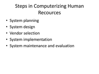 HRMS Case Study for attendance management system | PPT