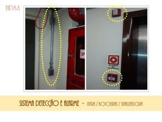 SISTEMA DETECÇÃO E ALARME - INFRA / BOTOEIRAS / SINALIZADORA
 
