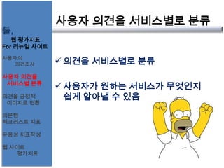 웹사이트 벤치마킹의 9가지 패턴 05