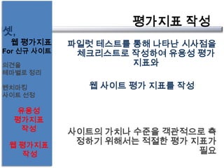 웹사이트 벤치마킹의 9가지 패턴 05