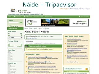 Näide – Tripadvisor 