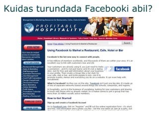 Kuidas turundada Facebooki abil? 
