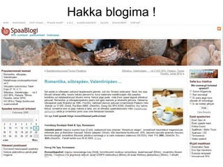 Hakka blogima ! 