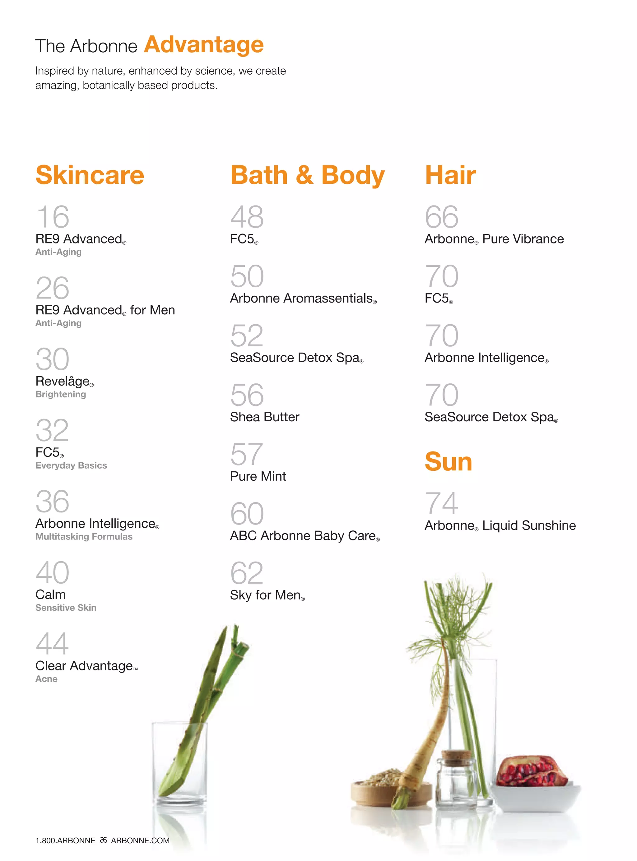 Arbonne International US Catalog 2015 PDF