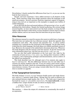 Programming in Lua 3rd Edition Roberto Ierusalimschy | PDF