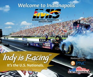 It’s the U.S. Nationals.
Welcome to Indianapolis
 