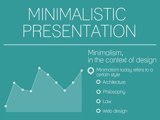 Minimalist Presentation