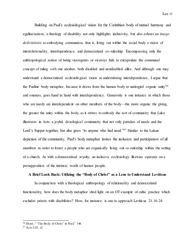 theology essay