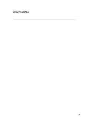 OBSERVACIONES

___________________________________________________________________________
______________________________________________________________________




                                                                         30
 