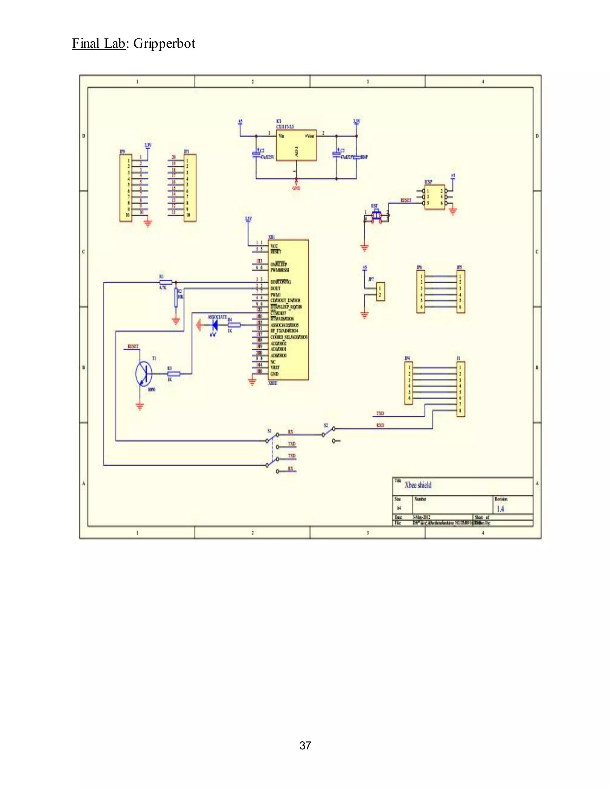 Final Lab: Gripperbot
37
 