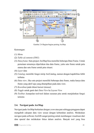 Belajar arc gis 10.2 10.3 | PDF