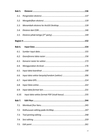 Belajar arc gis 10.2 10.3 | PDF