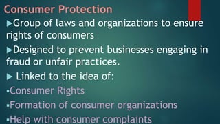 09 CONSUMER PROTECTION- Bishwjit | PPTX