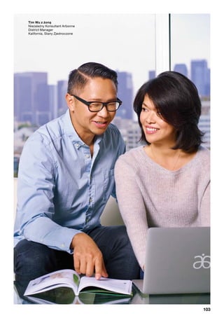 Tim Wu z żoną
Niezależny Konsultant Arbonne
District Manager
Kalifornia, Stany Zjednoczone
103
 