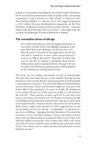 Unequal Ageing The Untold Story Of Exclusion In Old Age First Edition ...