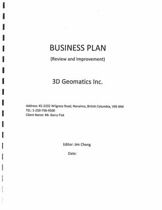 3D Geomatics Inc.