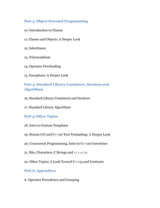C 20 for Programmers 3rd Edition Harvey Deitel | PDF