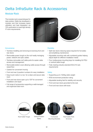 Delta Channel Modular System Delta-Data Center Solutions (1) | PDF