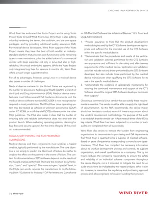 0859 - Update White Paper Choosing Linux for Medical Devices_NO_cover | PDF