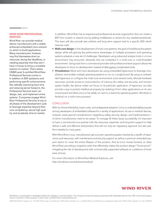0859 - Update White Paper Choosing Linux for Medical Devices_NO_cover | PDF