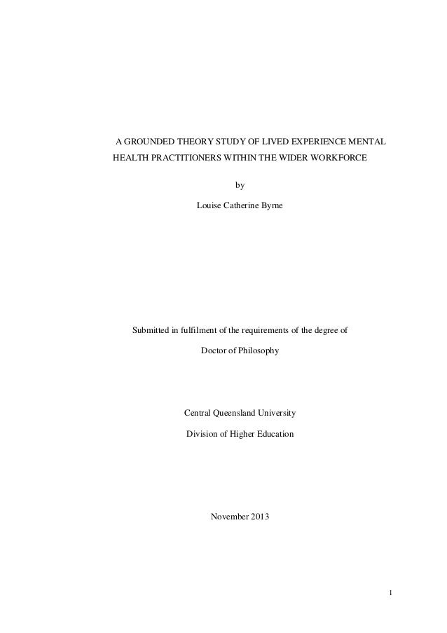 thesis on grounded theory thesis on grounded theory
