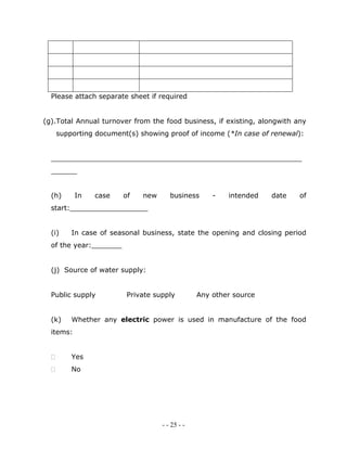 Food Safety and Standards Regulations, 2010 | PDF
