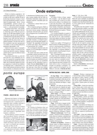 O Centro - n.º 50 – 07.05.2008