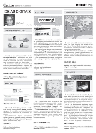 O Centro - n.º 50 – 07.05.2008