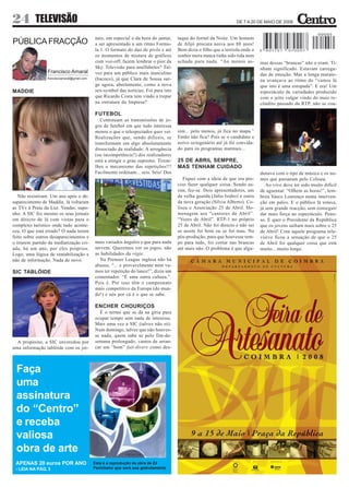 O Centro - n.º 50 – 07.05.2008