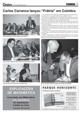 O Centro - n.º 50 – 07.05.2008