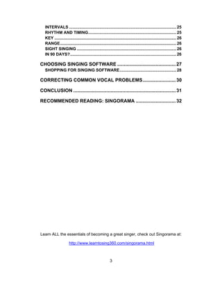 90 days to becoming a better singer | PDF