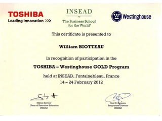 Insead Diplome
