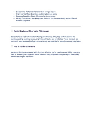 90+ Essential Computer Shortcut Keys.pdf
