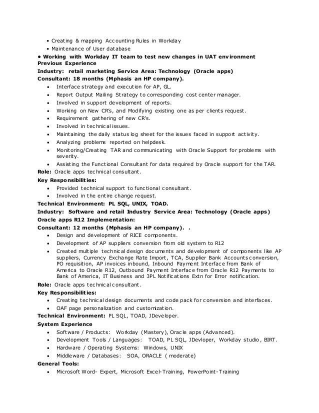 workday resume