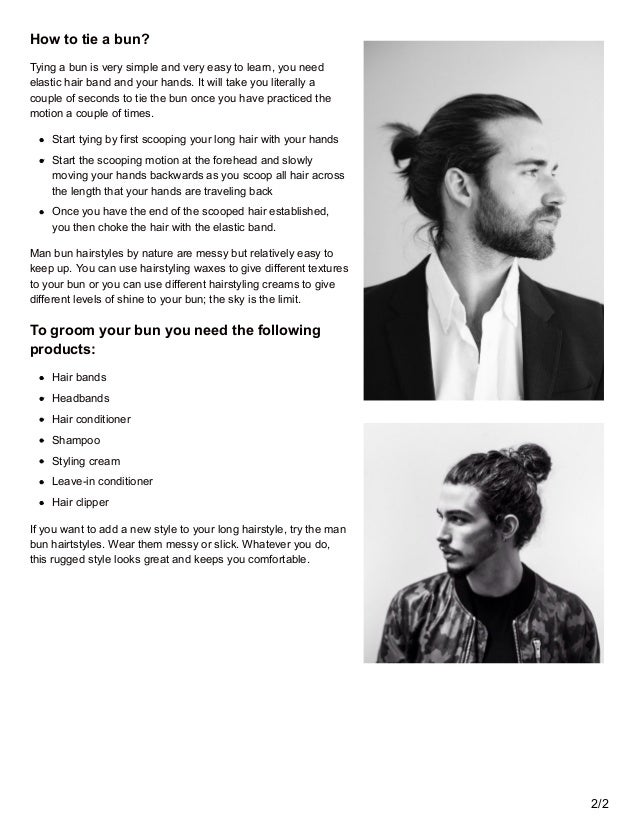 90 man bun hairstyles that messy but relatively easy to 