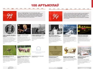 100 АРТЫКУЛАЎ
 