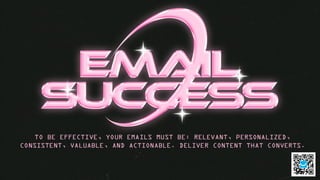 Proven Email Marketing Strategies: Lessons from the 90s | PPT